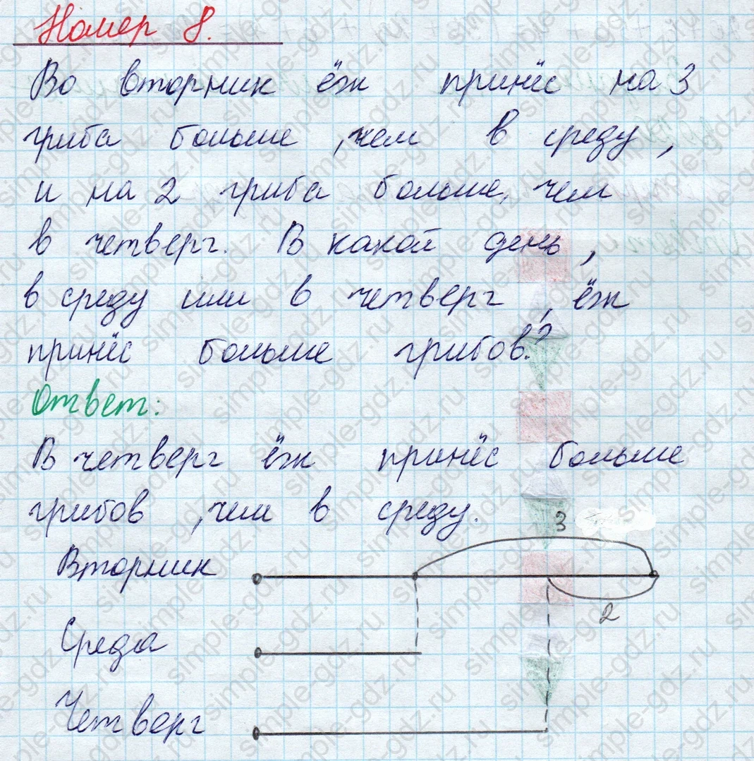 matematika class-2 Математика 2 класс учебник Моро, Бантова 1, 2 часть - 1 Часть страница 47 ответ Номер 8