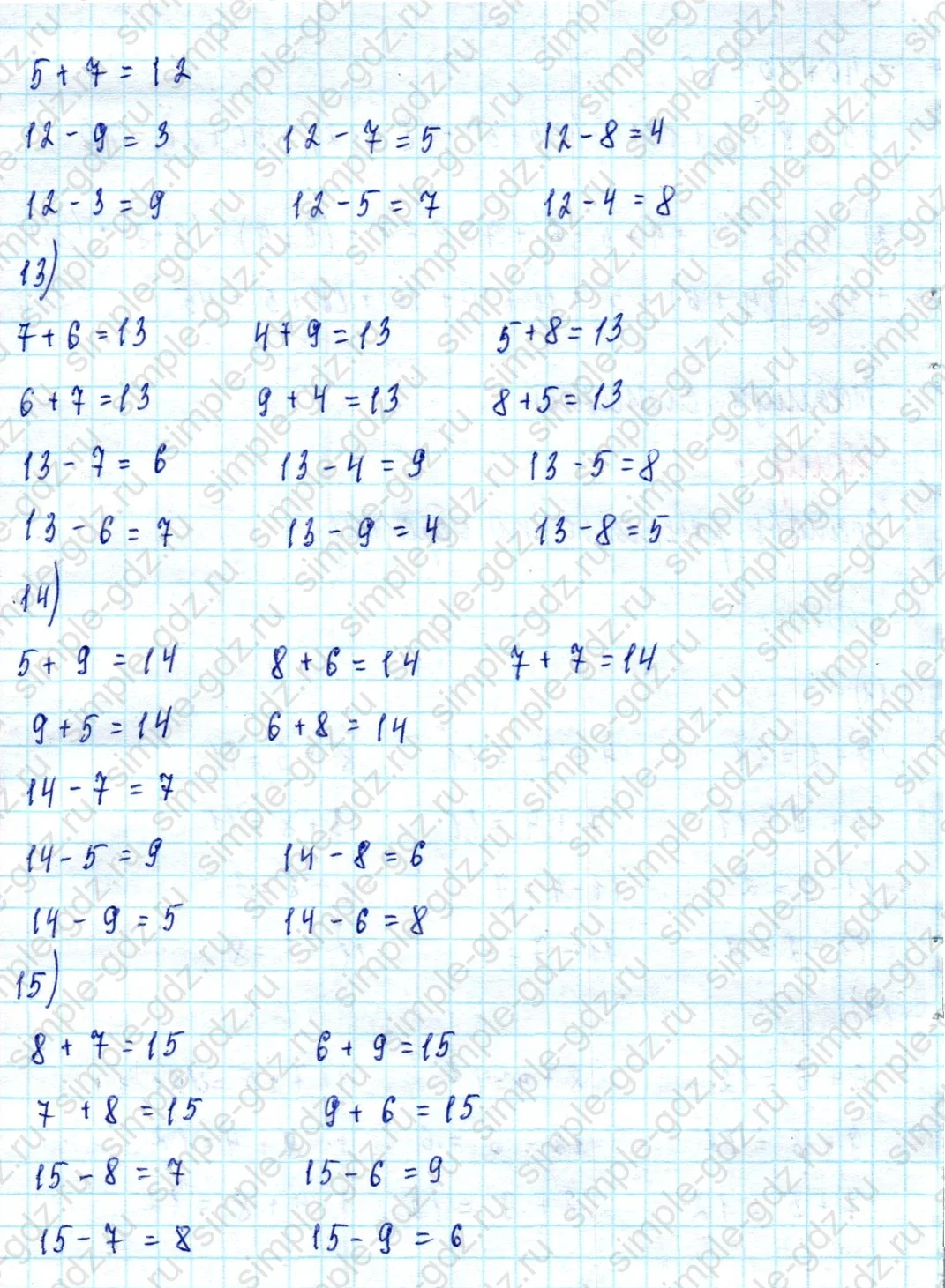 matematika class-2 Математика 2 класс учебник Моро, Бантова 1, 2 часть - 2 Часть страница 105 ответ Номер 5