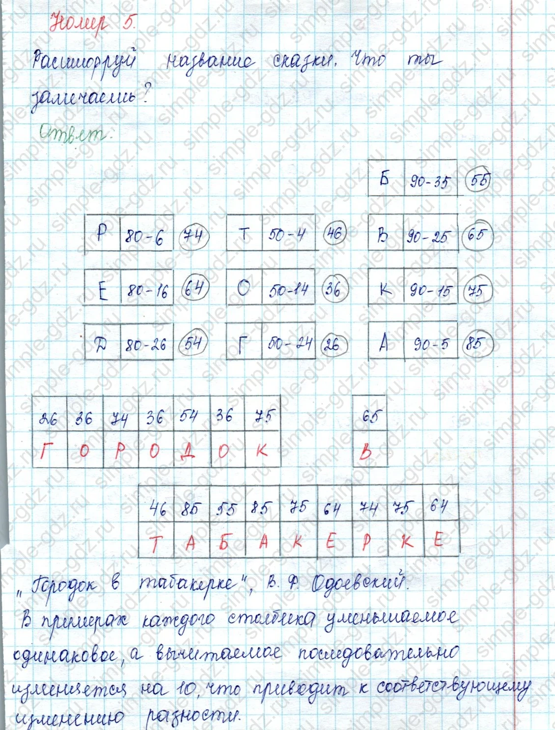 matematika class-2 Математика 2 класс учебник Петерсон 1, 2 и 3 часть - 1 Часть страница 16 ответ Номер 5