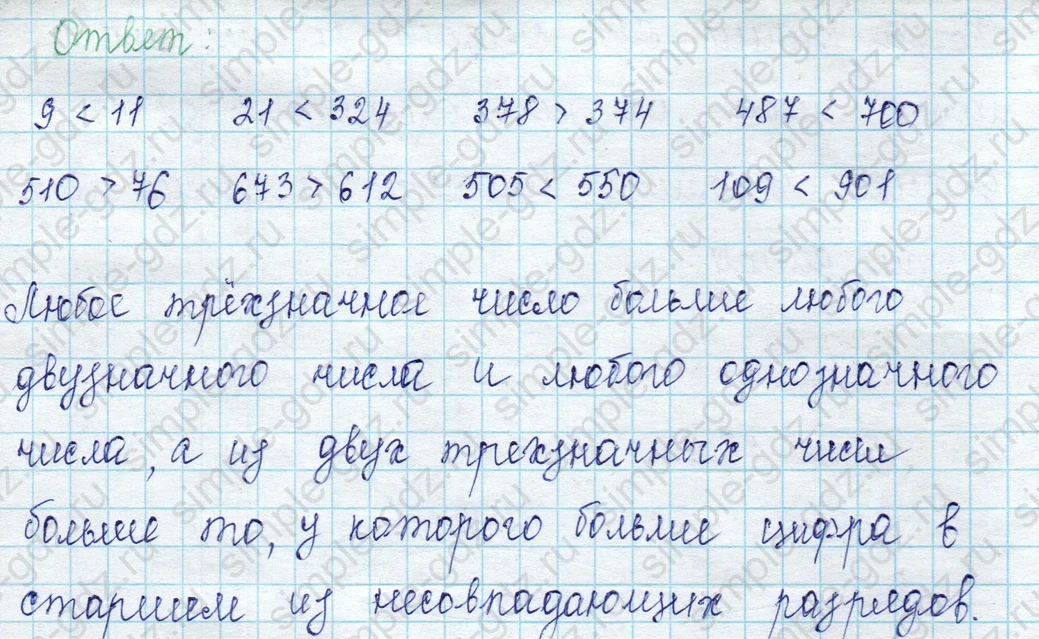 matematika class-2 Математика 2 класс учебник Петерсон 1, 2 и 3 часть - 1 Часть страница 55 ответ Номер 9