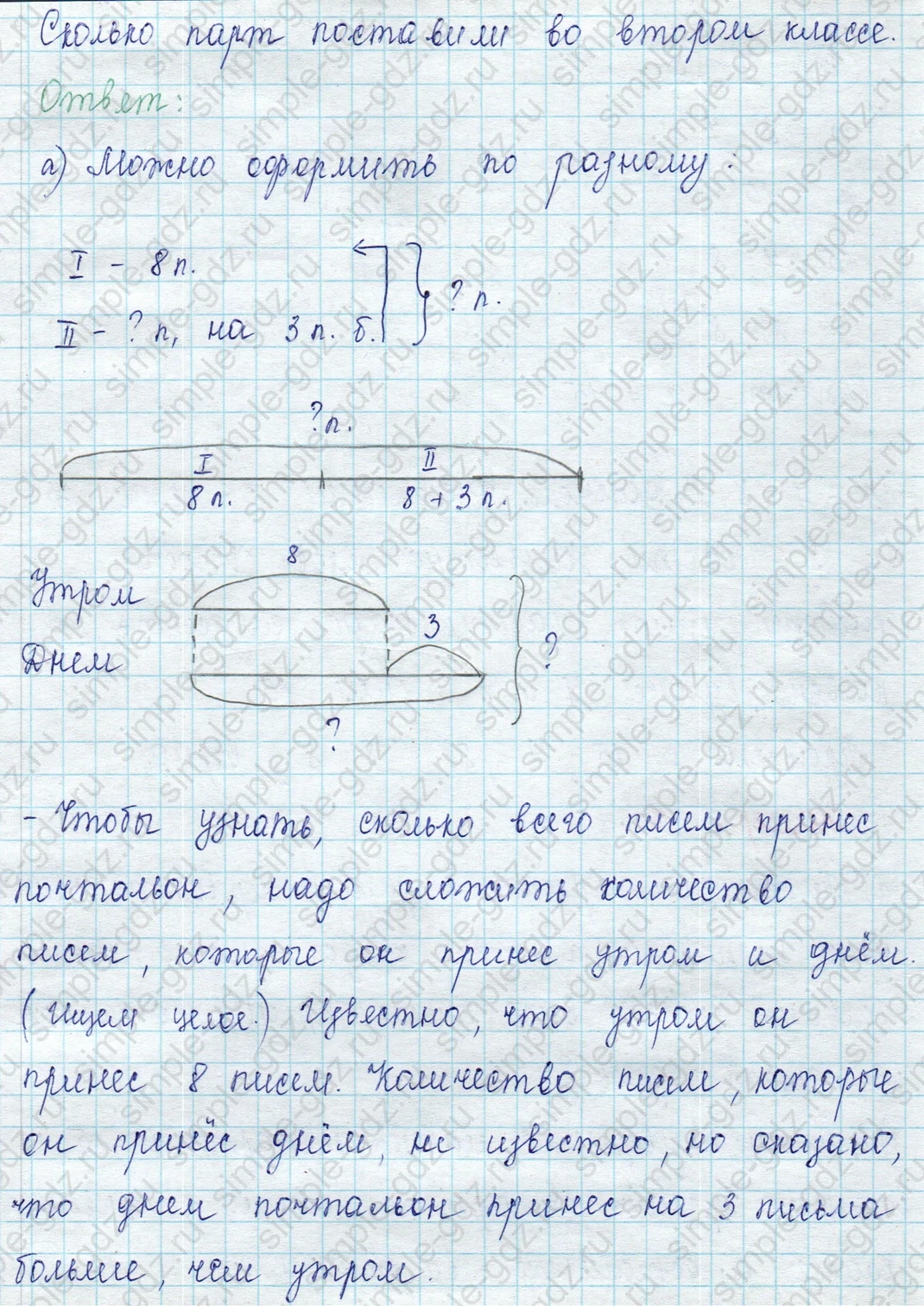 matematika class-2 Математика 2 класс учебник Петерсон 1, 2 и 3 часть - 1 Часть страница 5 ответ Номер 10