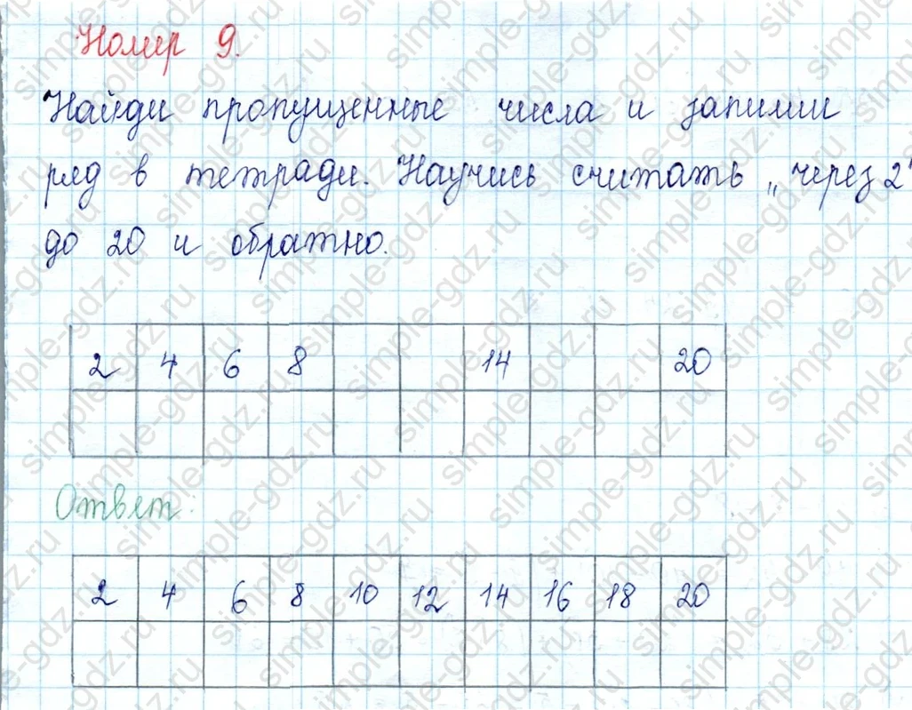 matematika class-2 Математика 2 класс учебник Петерсон 1, 2 и 3 часть - 1 Часть страница 71 ответ Номер 9