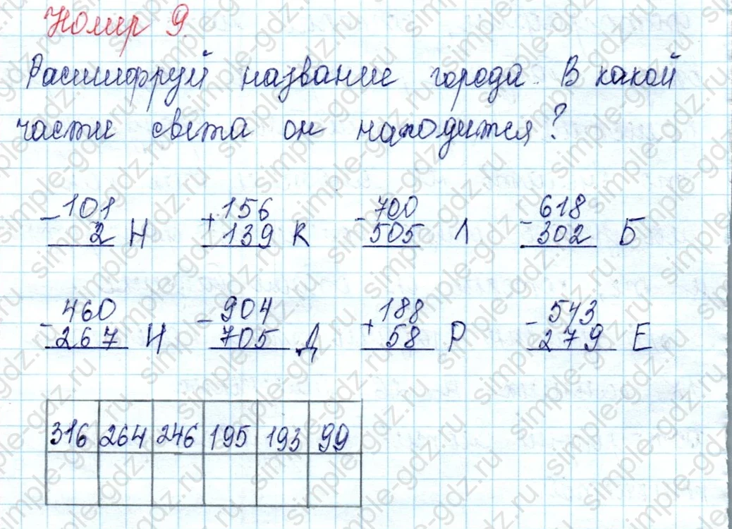 matematika class-2 Математика 2 класс учебник Петерсон 1, 2 и 3 часть - 2 Часть страница 12 ответ 9