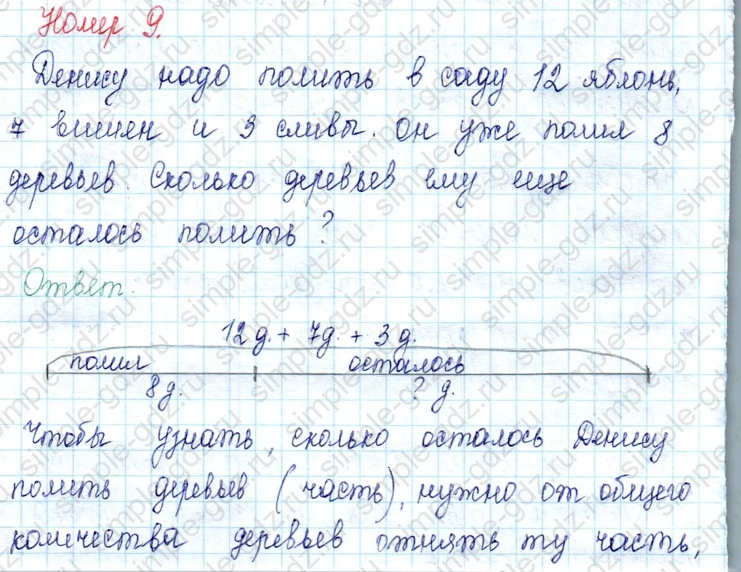 matematika class-2 Математика 2 класс учебник Петерсон 1, 2 и 3 часть - 2 Часть страница 15 ответ 9
