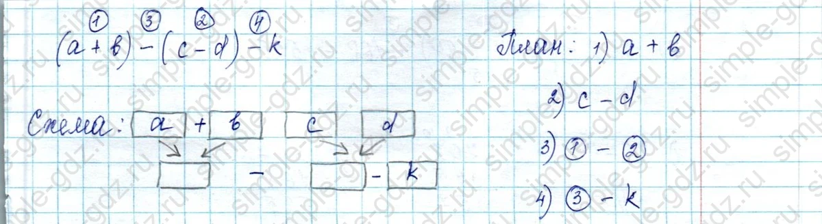matematika class-2 Математика 2 класс учебник Петерсон 1, 2 и 3 часть - 2 Часть страница 25 ответ Номер 4. Составь программу действий