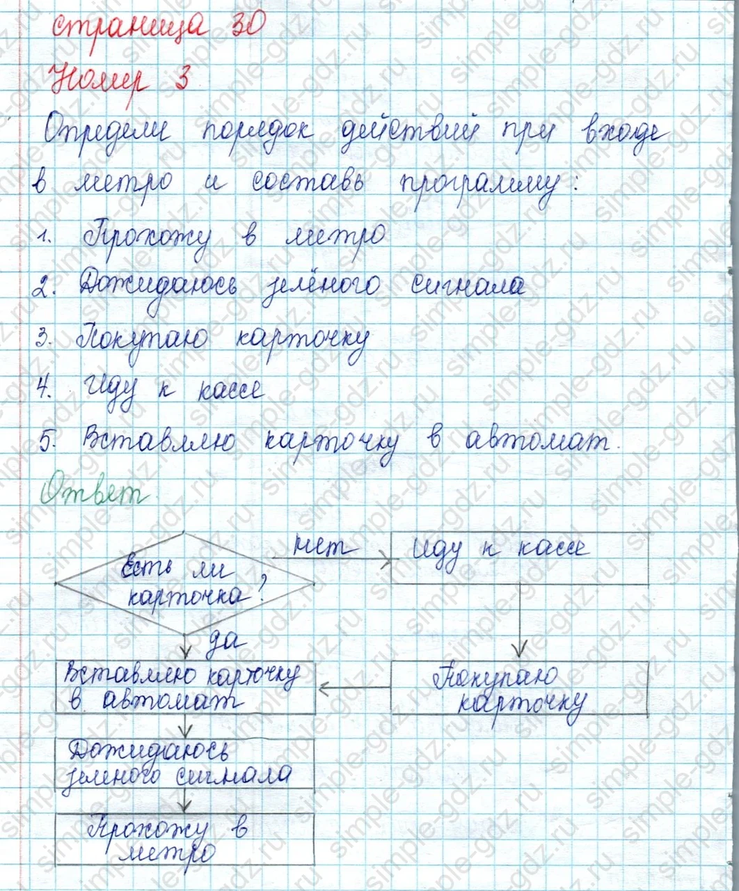 matematika class-2 Математика 2 класс учебник Петерсон 1, 2 и 3 часть - 2 Часть страница 30 ответ Номер 3
