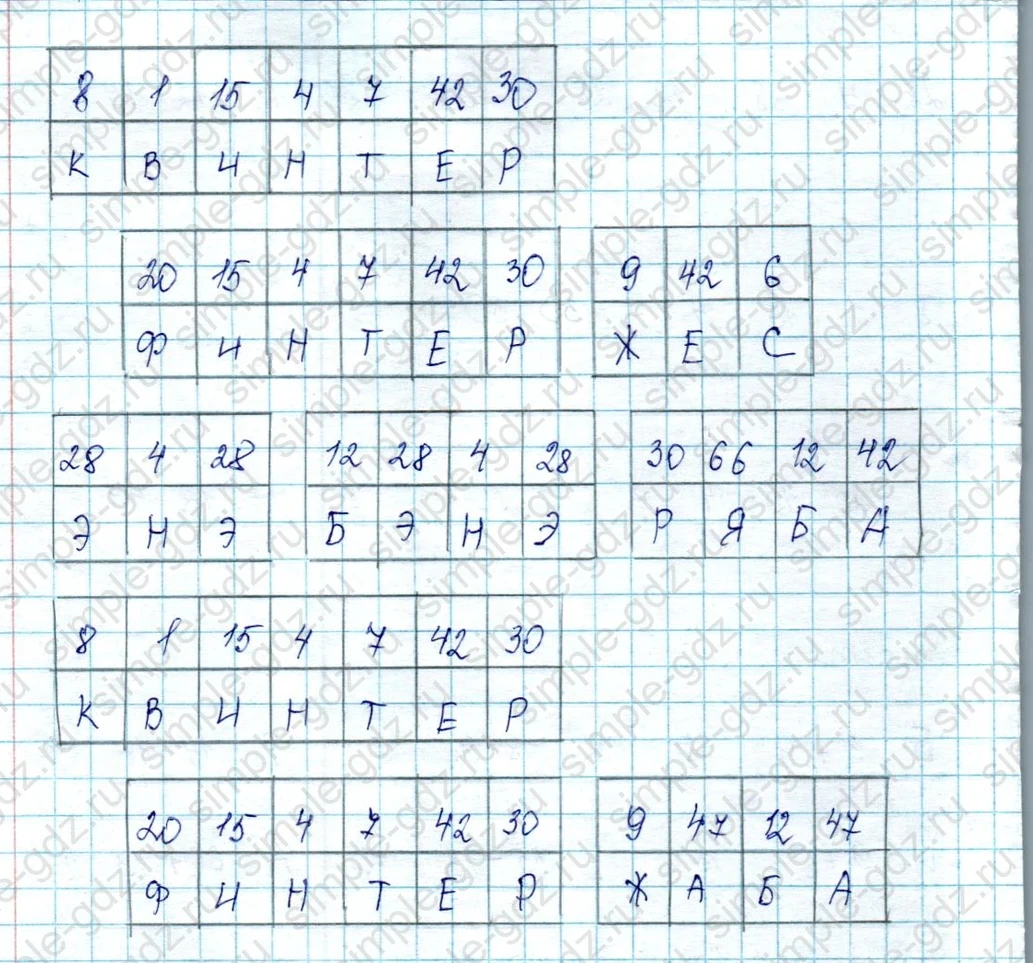matematika class-2 Математика 2 класс учебник Петерсон 1, 2 и 3 часть - 2 Часть страница 40 ответ Номер 11. Расшифруй считалку