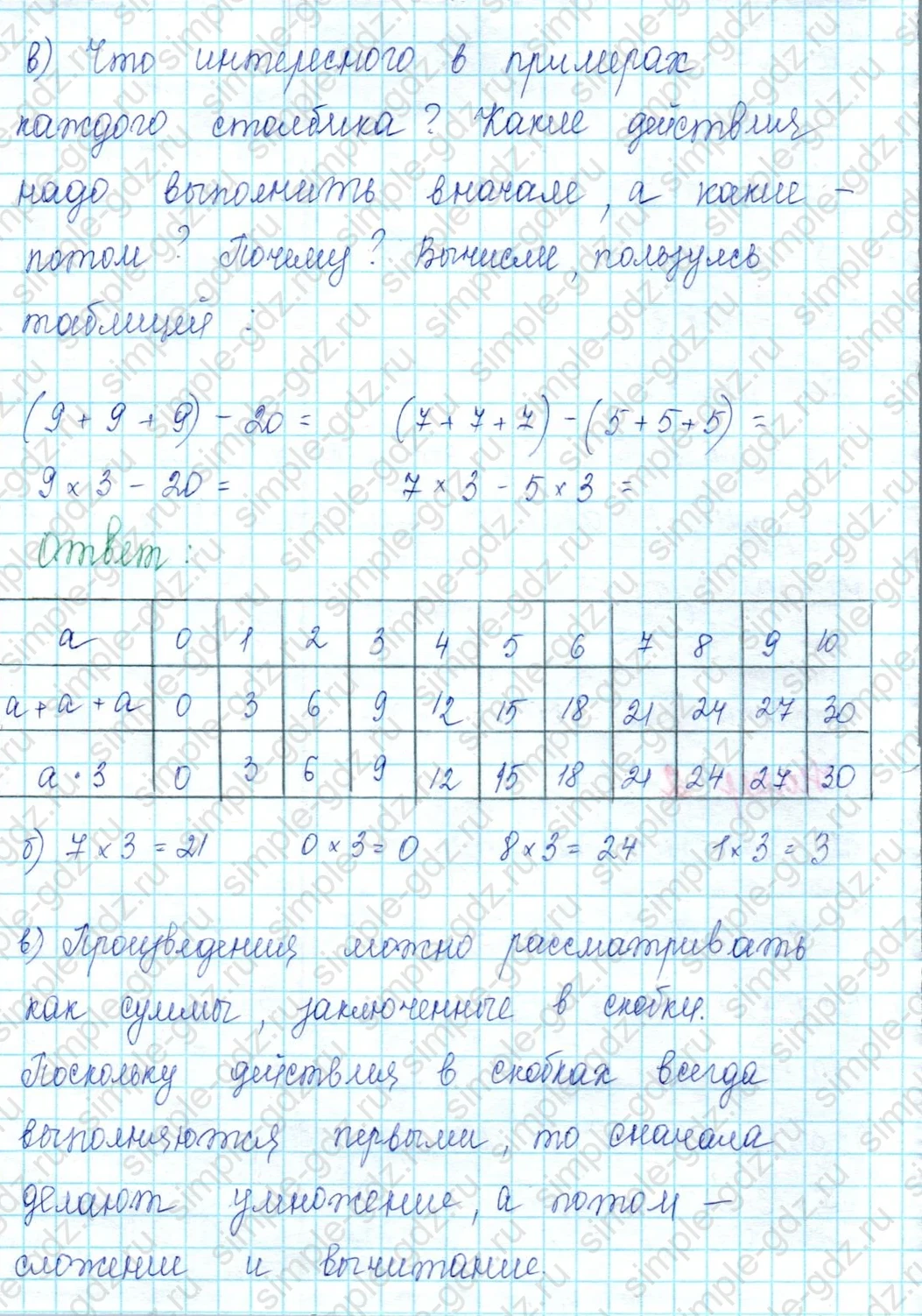 matematika class-2 Математика 2 класс учебник Петерсон 1, 2 и 3 часть - 2 Часть страница 74 ответ 5