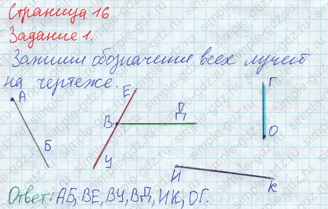 matematika class-2 Математика 2 класс рабочая тетрадь Дорофеев, Миракова часть 1 и 2 - 1 Часть страница 16 ответ 1