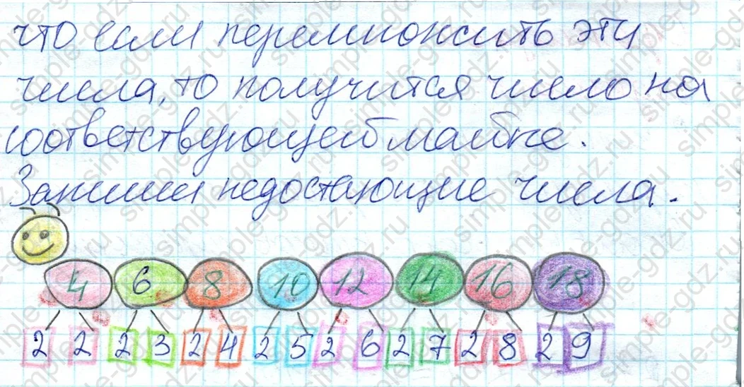 matematika class-2 Математика 2 класс рабочая тетрадь Дорофеев, Миракова часть 1 и 2 - 1 Часть страница 30 ответ 3