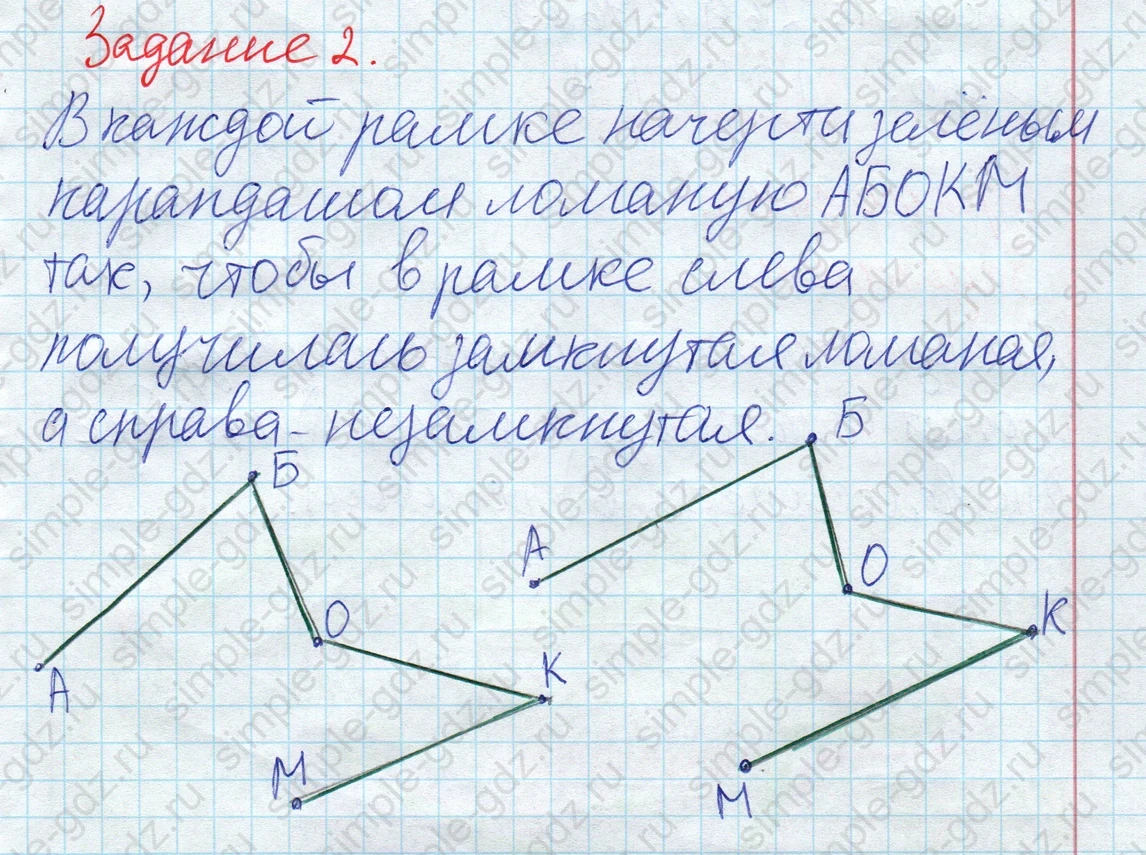 matematika class-2 Математика 2 класс рабочая тетрадь Дорофеев, Миракова часть 1 и 2 - 1 Часть страница 32 ответ 2