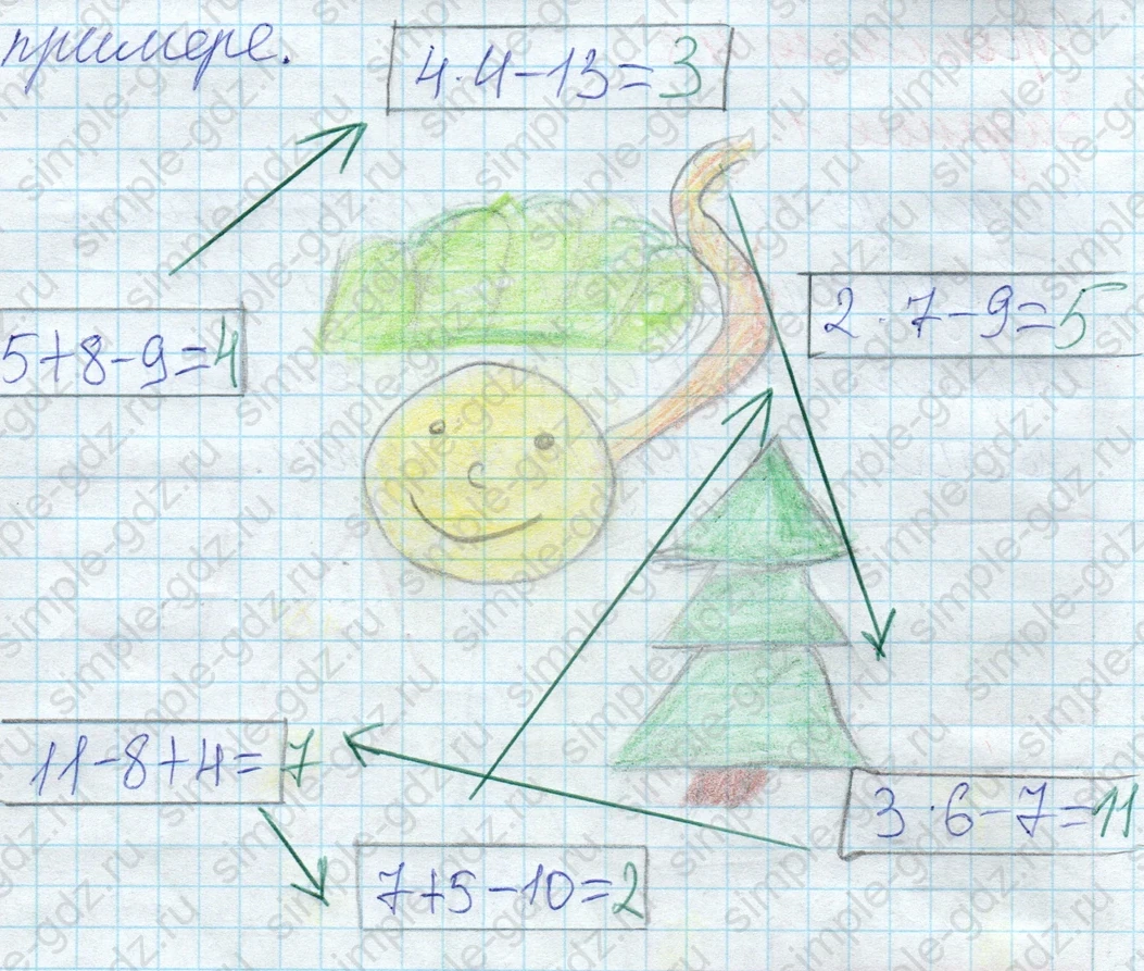 matematika class-2 Математика 2 класс рабочая тетрадь Дорофеев, Миракова часть 1 и 2 - 1 Часть страница 48 ответ 2