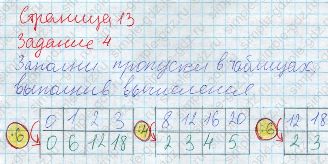 matematika class-2 Математика 2 класс рабочая тетрадь Дорофеев, Миракова часть 1 и 2 - 2 Часть страница 13 ответ 4