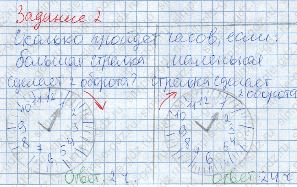 matematika class-2 Математика 2 класс рабочая тетрадь Дорофеев, Миракова часть 1 и 2 - 2 Часть страница 86 ответ Задание 2. Сколько пройдет часов.