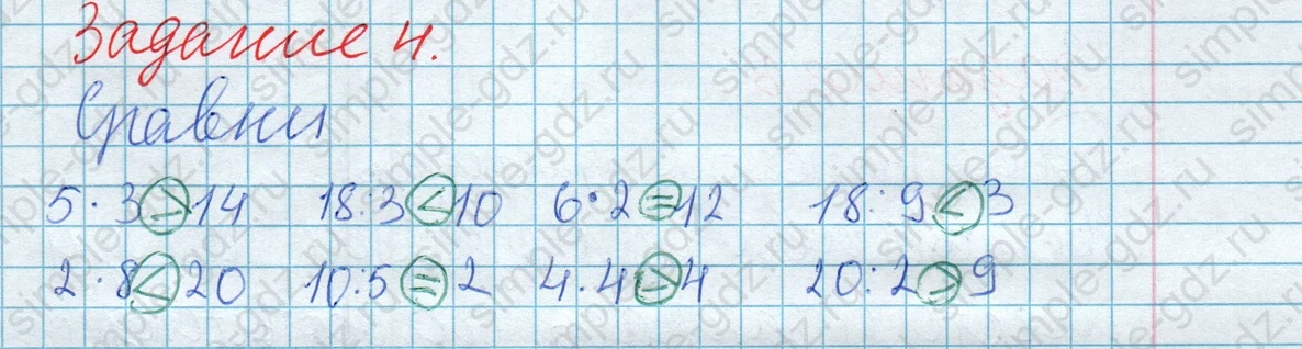 matematika class-2 Математика 2 класс рабочая тетрадь Дорофеев, Миракова часть 1 и 2 - 2 Часть страница 92 ответ Задание 4. Сравни