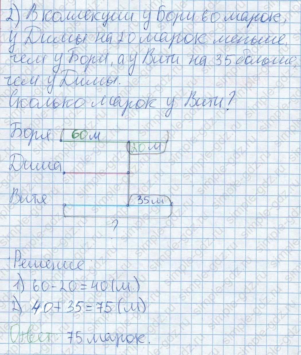 matematika class-2 Математика 2 класс учебник Дорофеев, Миракова часть 1, 2 - 2 Часть страница 47 ответ Задание 5. Дополни схемы и реши задачи.