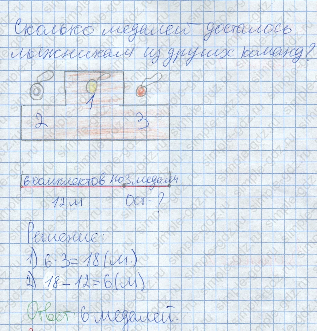 matematika class-2 Математика 2 класс учебник Дорофеев, Миракова часть 1, 2 - 2 Часть страница 55 ответ Задание 5. Реши задачи.