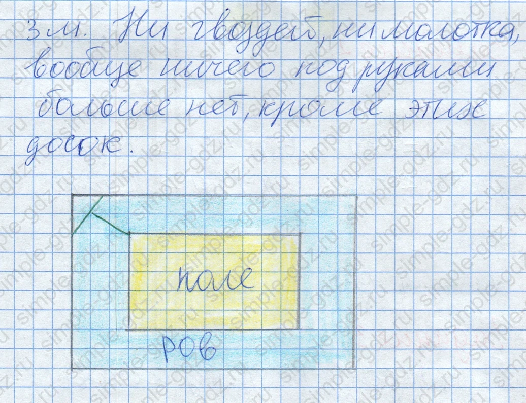 matematika class-2 Математика 2 класс учебник Дорофеев, Миракова часть 1, 2 - 2 Часть страница 65 ответ Задание 6. Четырехугольное поле.