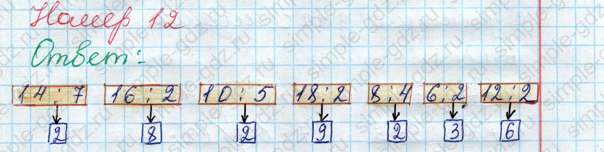 matematika class-2 Математика 2 класс рабочая тетрадь Моро, Волкова 1, 2 часть - 2 Часть страница 55 Ответ Номер 12 2023