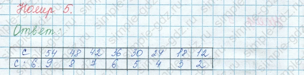 matematika class-3 Математика 3 класс учебник Моро, Бантова 1, 2 часть - 1 Часть страница 47 ответ 5