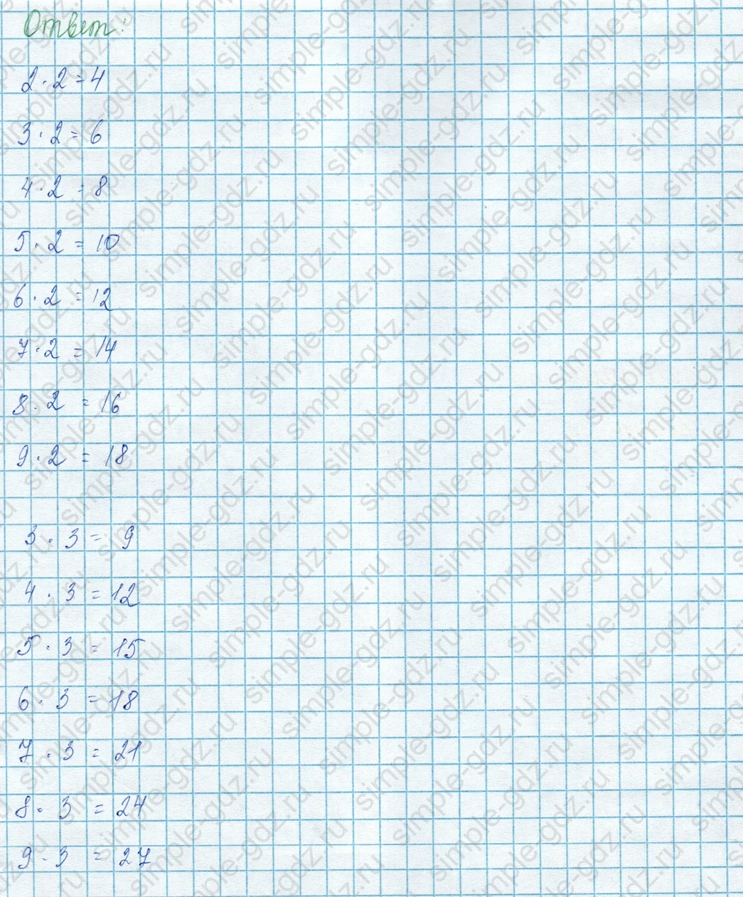 matematika class-3 Математика 3 класс учебник Моро, Бантова 1, 2 часть - 1 Часть страница 68 ответ 1