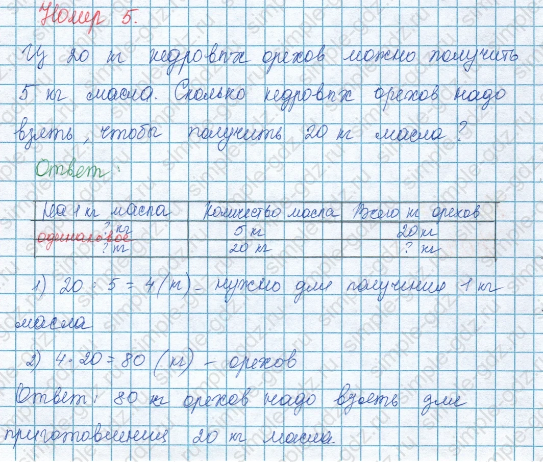 matematika class-3 Математика 3 класс учебник Моро, Бантова 1, 2 часть - 1 Часть страница 95 ответ Номер 5