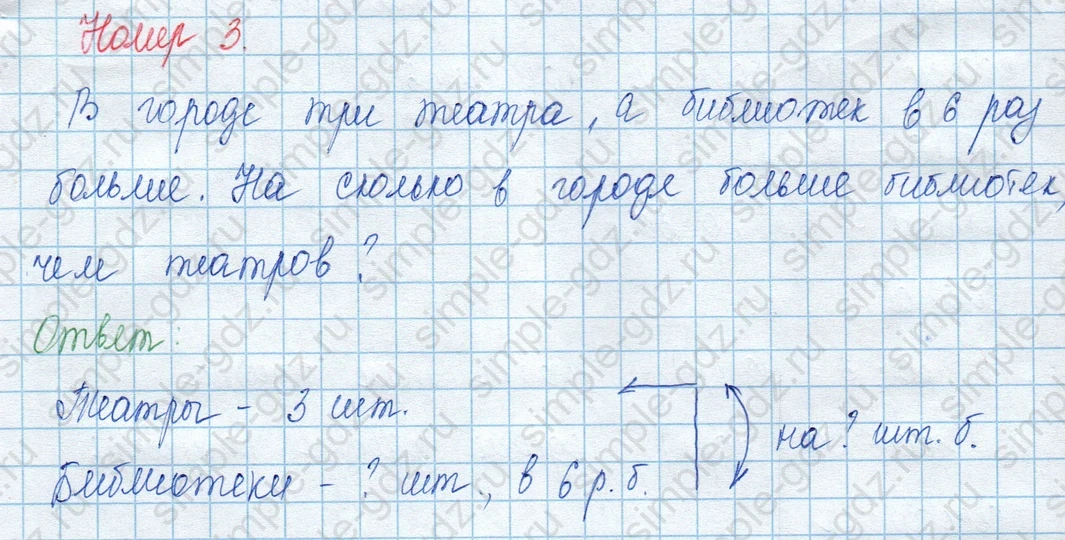 matematika class-3 Математика 3 класс учебник Моро, Бантова 1, 2 часть - 2 Часть страница 15 ответ 3