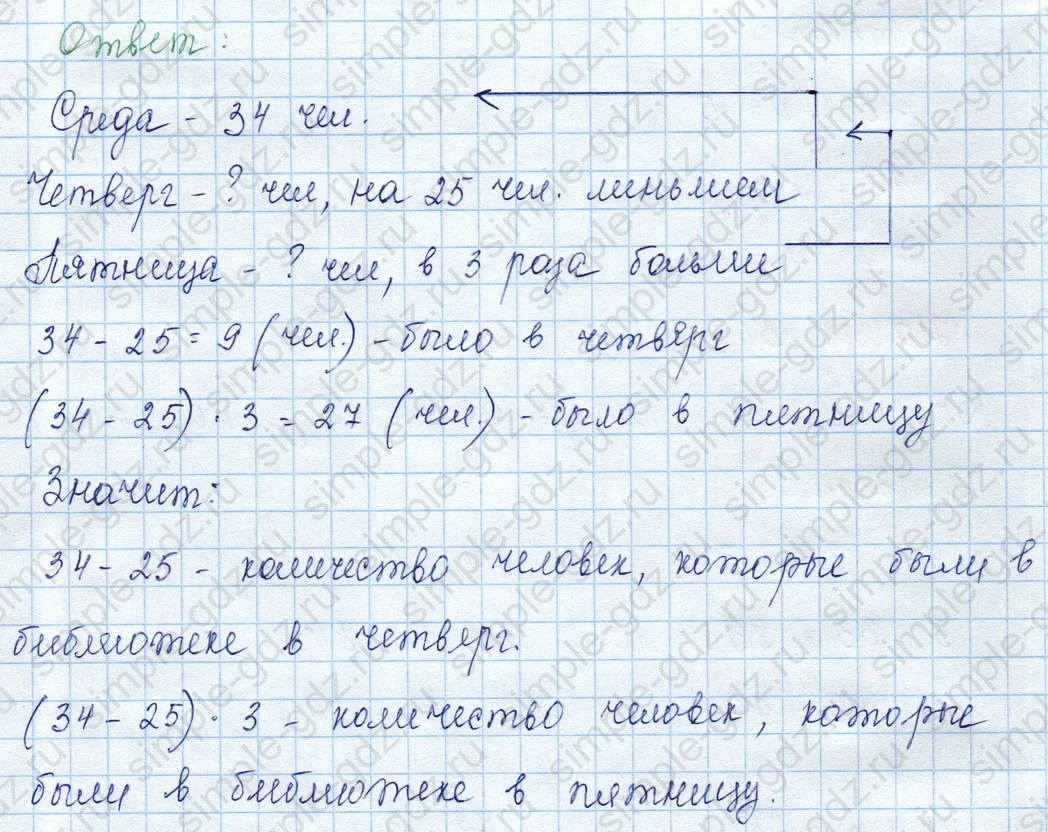 matematika class-3 Математика 3 класс учебник Моро, Бантова 1, 2 часть - 2 Часть страница 28 ответ 4