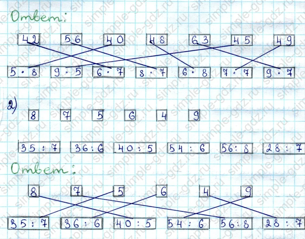 matematika class-3 Проверочные работы по математике 3 класс Волкова - 1 Часть страница 24 ответ Номер 1