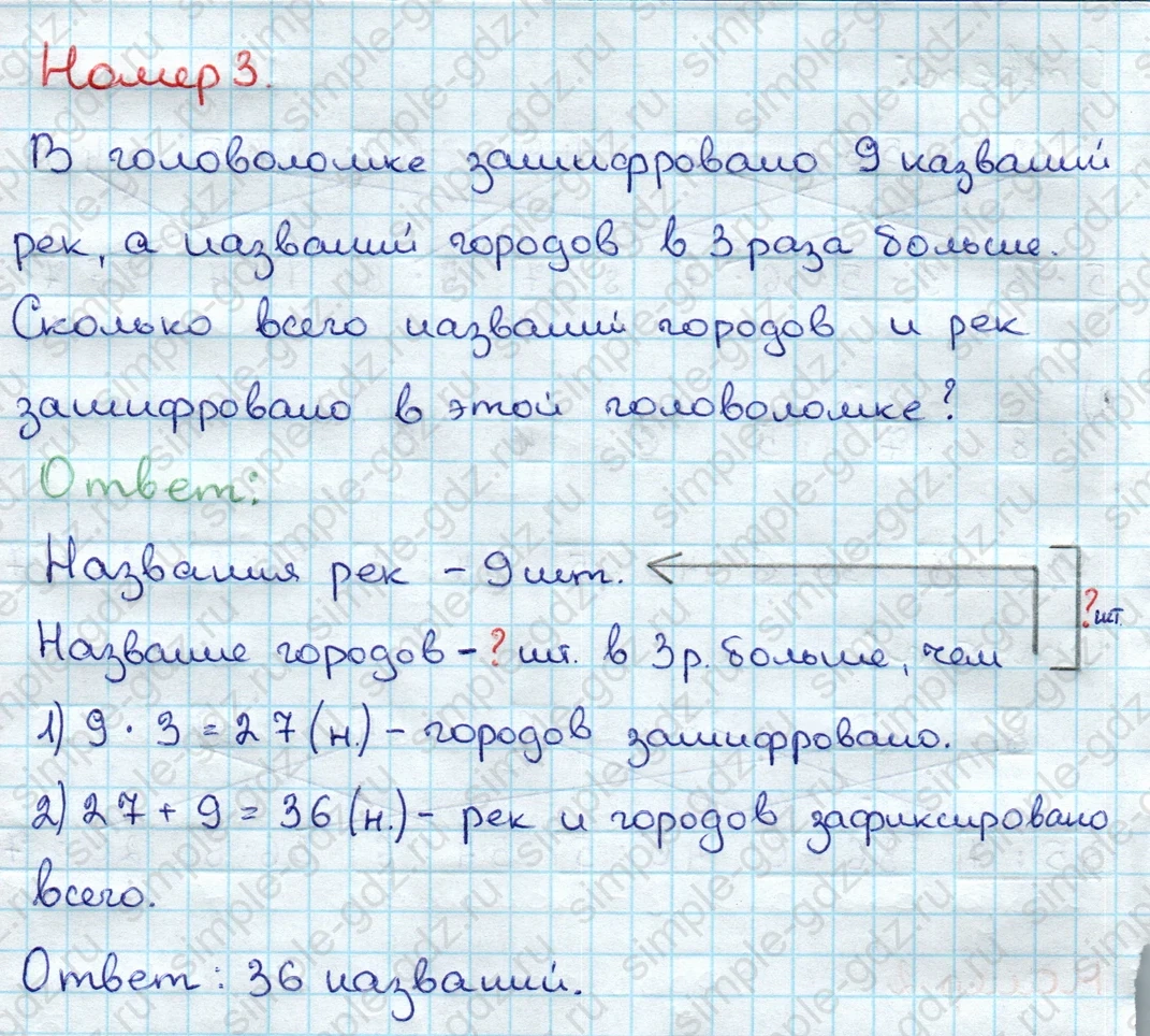 matematika class-3 Проверочные работы по математике 3 класс Волкова - 1 Часть страница 24 ответ Номер 3