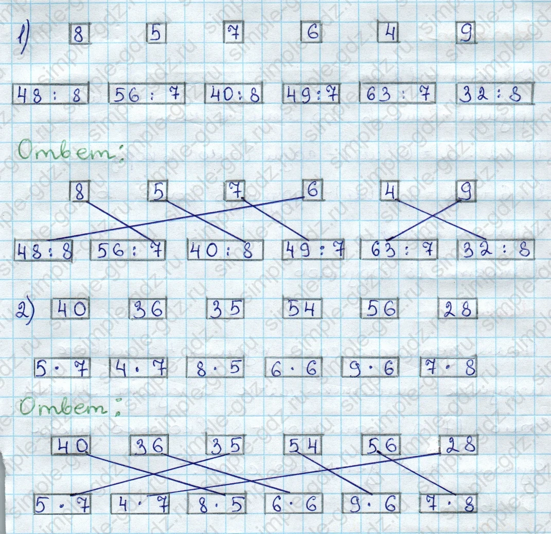 matematika class-3 Проверочные работы по математике 3 класс Волкова - 1 Часть страница 25 ответ Номер 1