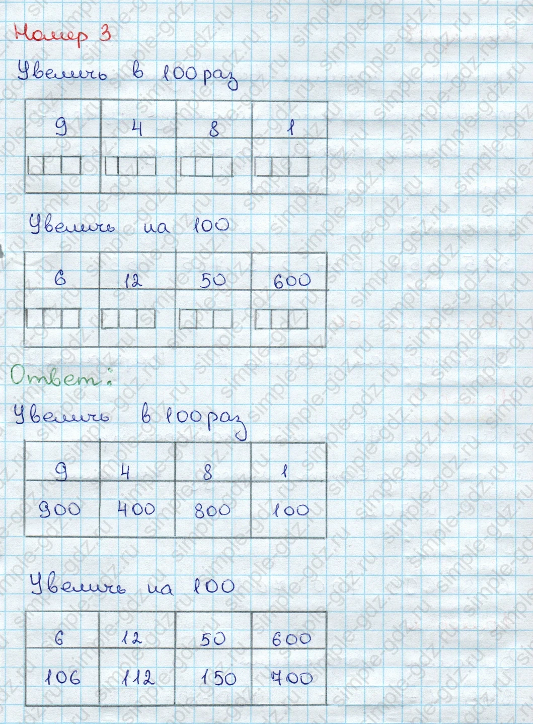matematika class-3 Проверочные работы по математике 3 класс Волкова - 1 Часть страница 63 ответ Номер 3