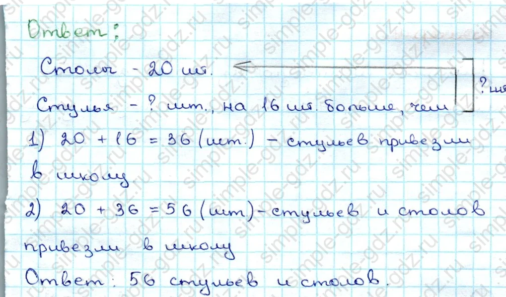 matematika class-3 Проверочные работы по математике 3 класс Волкова - 1 Часть страница 6 ответ Номер 2