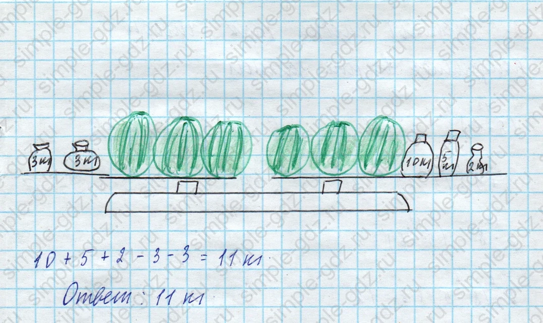 matematika class-3 Математика 3 класс рабочая тетрадь Дорофеев, Миракова часть 1 и 2 - 1 Часть страница 53 ответ 11