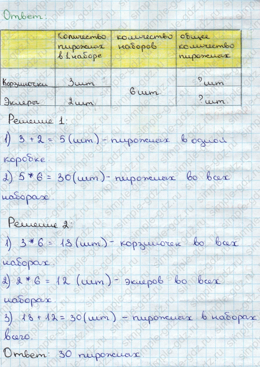 matematika class-3 Математика 3 класс учебник Дорофеев, Миракова часть 1, 2 - 1 Часть страница 103 ответ Номер 8
