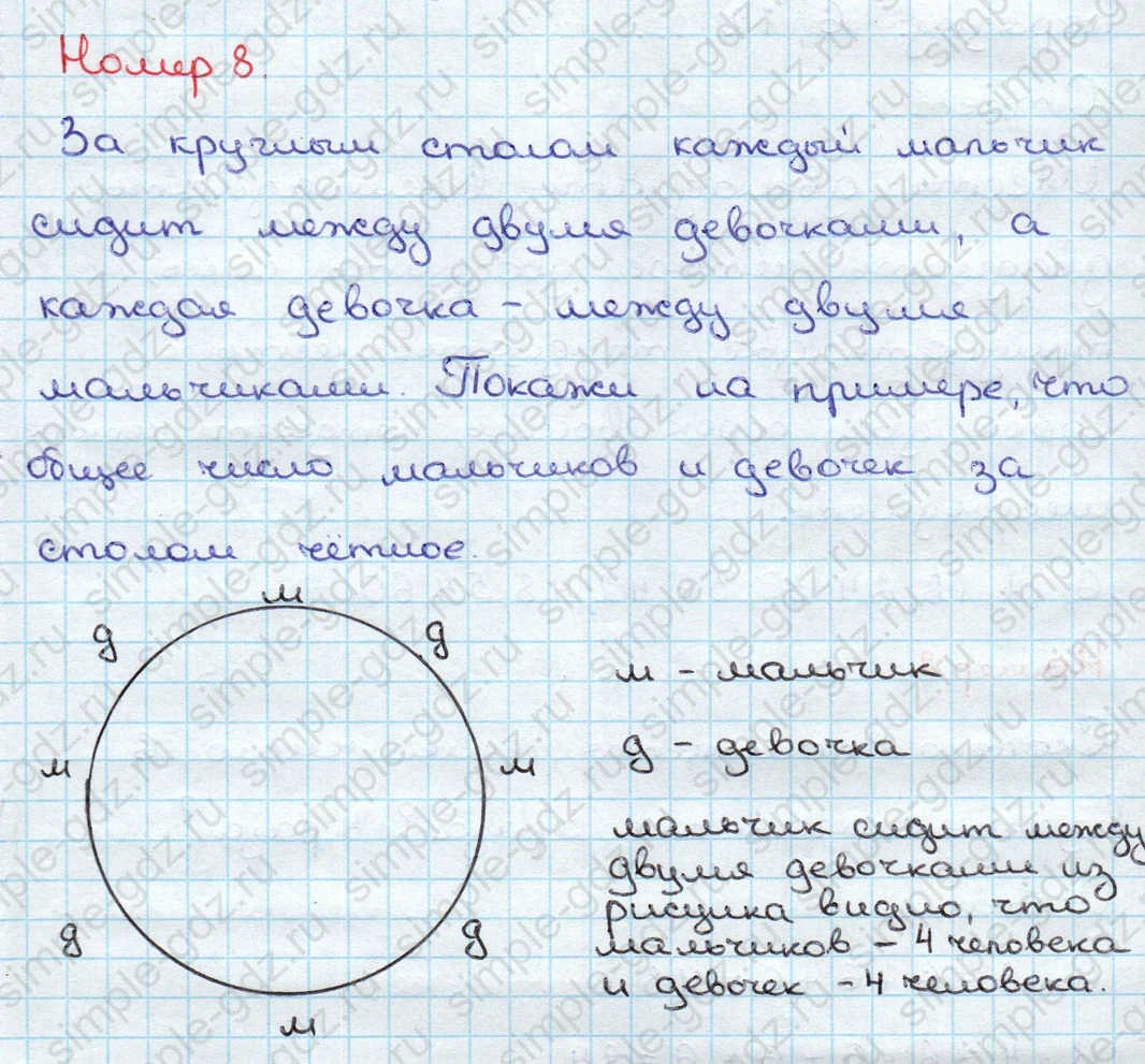 matematika class-3 Математика 3 класс учебник Дорофеев, Миракова часть 1, 2 - 1 Часть страница 106 ответ Номер 8