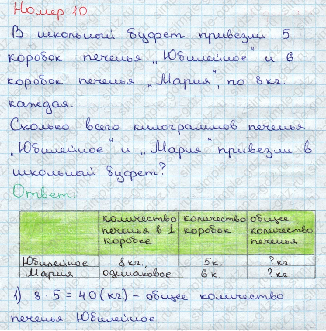 matematika class-3 Математика 3 класс учебник Дорофеев, Миракова часть 1, 2 - 1 Часть страница 112 ответ Номер 10