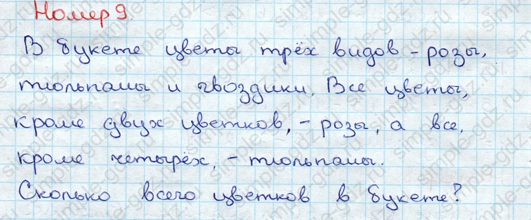 matematika class-3 Математика 3 класс учебник Дорофеев, Миракова часть 1, 2 - 1 Часть страница 24 ответ Номер 9