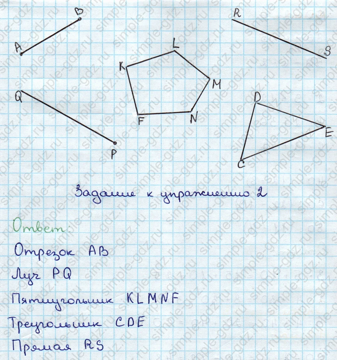 matematika class-3 Математика 3 класс учебник Дорофеев, Миракова часть 1, 2 - 1 Часть страница 38 ответ Задание к упражнению 2