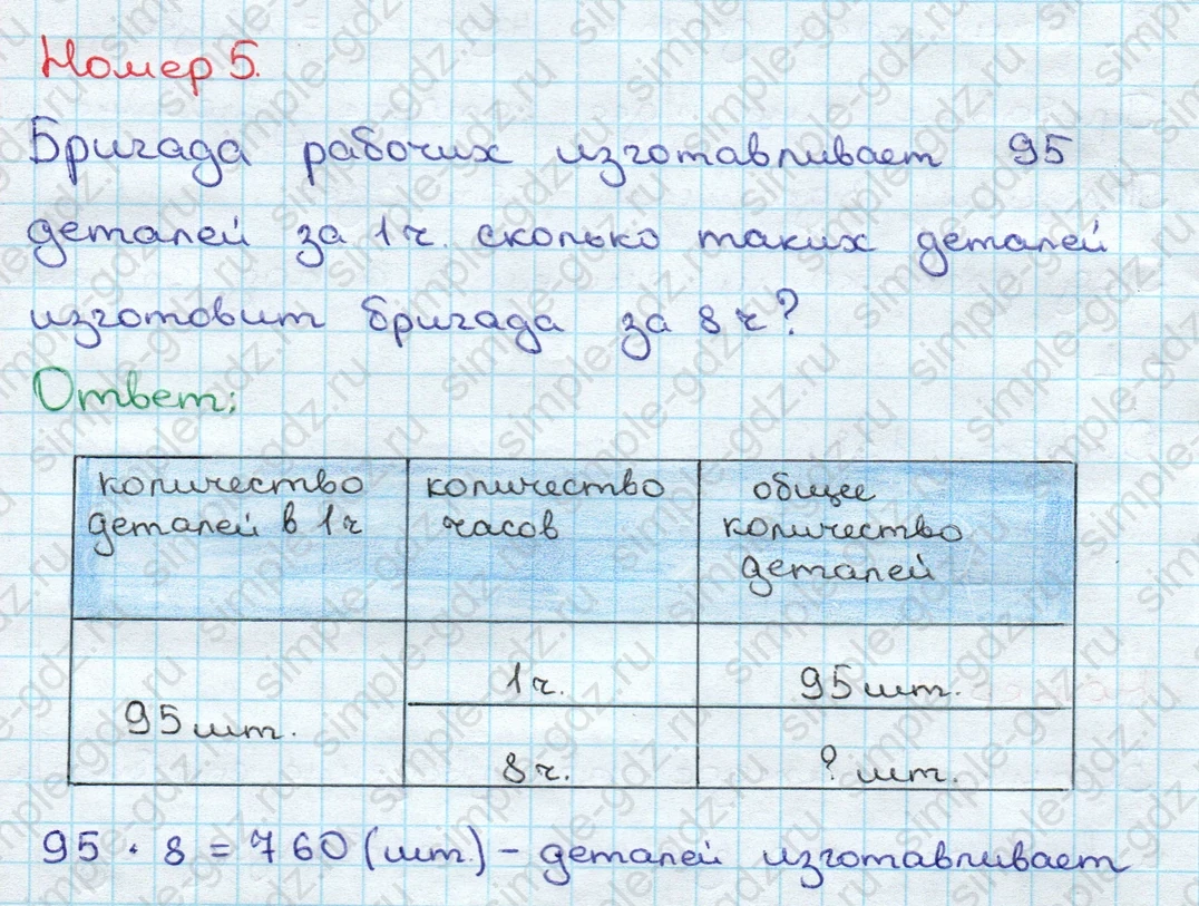 matematika class-3 Математика 3 класс учебник Дорофеев, Миракова часть 1, 2 - 2 Часть страница 114 ответ Номер 5