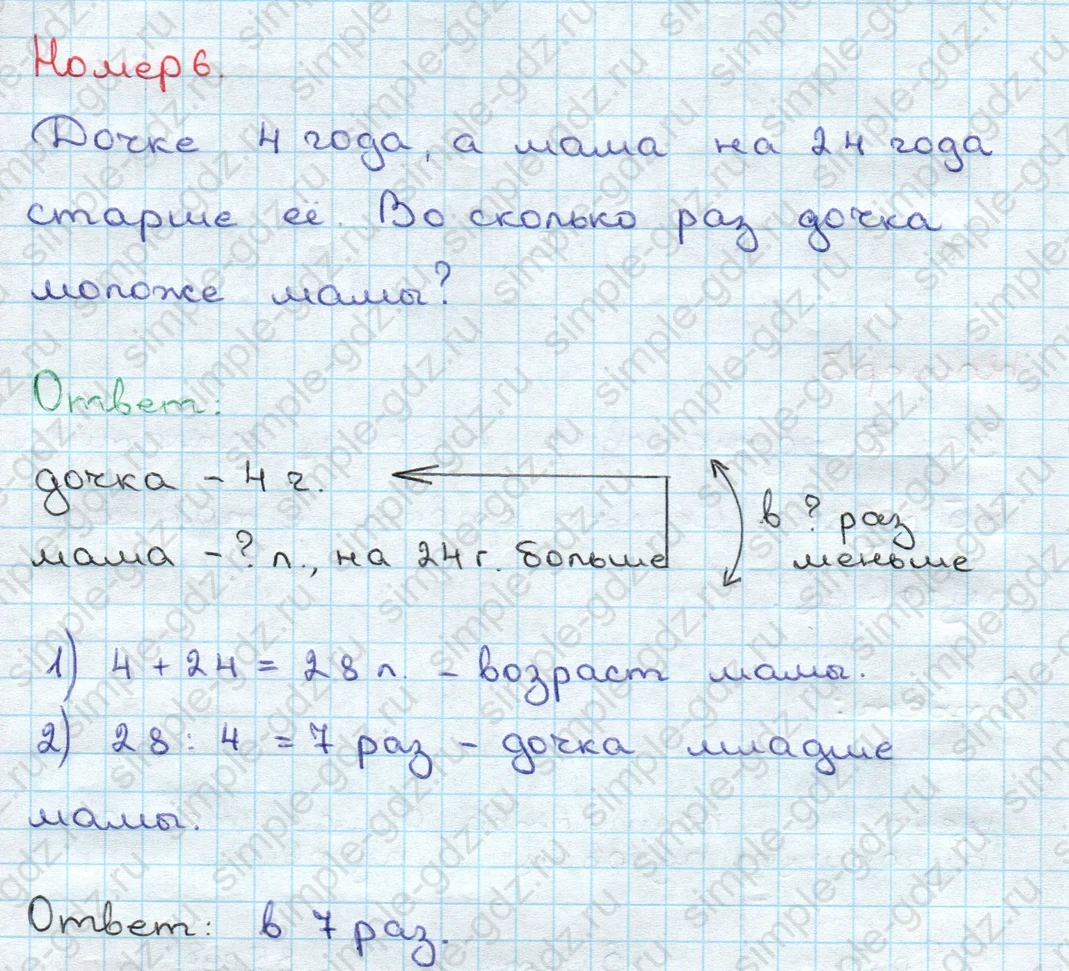 matematika class-3 Математика 3 класс учебник Дорофеев, Миракова часть 1, 2 - 2 Часть страница 127 ответ Номер 6