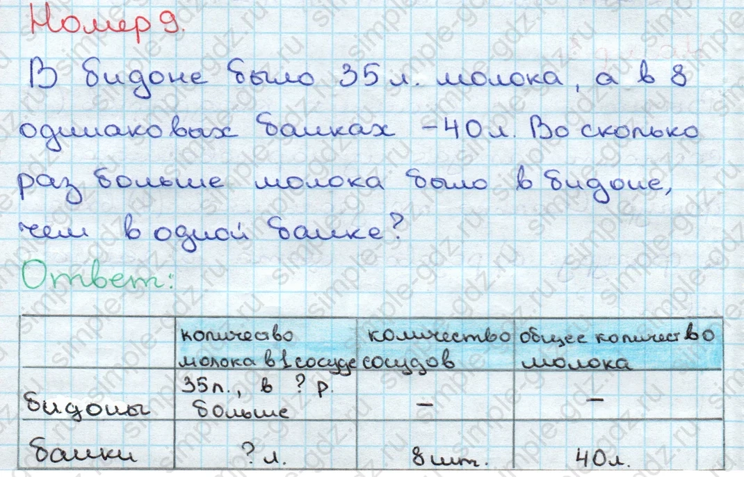 matematika class-3 Математика 3 класс учебник Дорофеев, Миракова часть 1, 2 - 2 Часть страница 17 ответ Номер 9