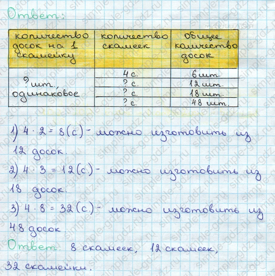 matematika class-3 Математика 3 класс учебник Дорофеев, Миракова часть 1, 2 - 2 Часть страница 65 ответ Номер 4