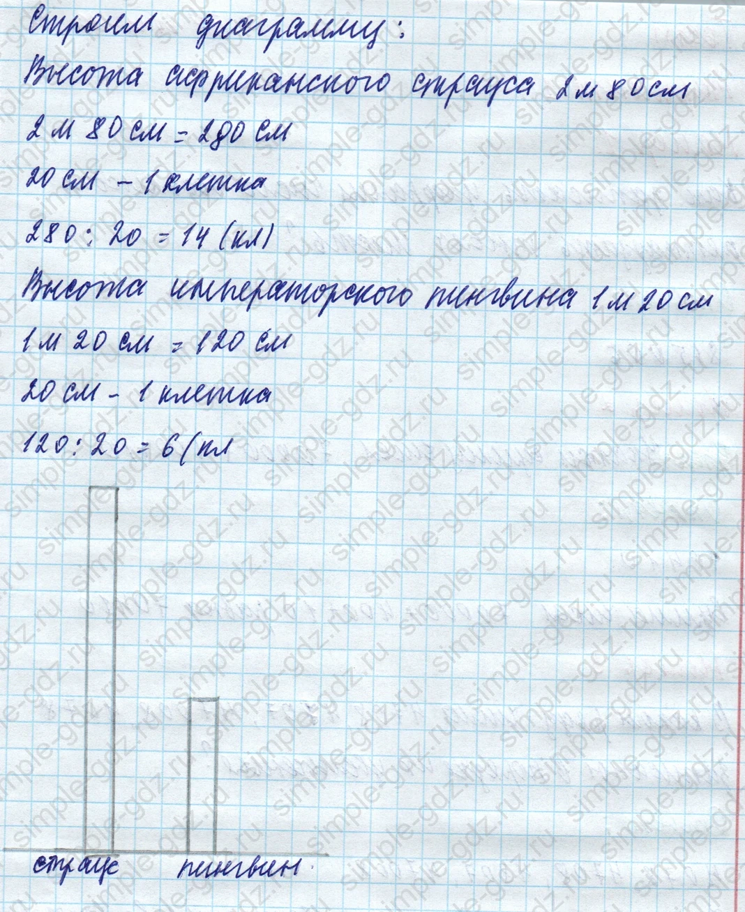 matematika class-4 Математика 4 класс учебник Моро, Бантова 1, 2 часть - 1 Часть страница 57 ответ Строим диаграмму