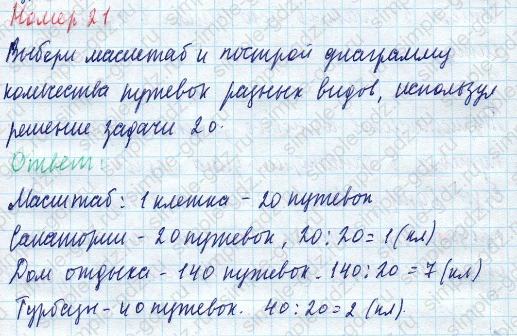 matematika class-4 Математика 4 класс учебник Моро, Бантова 1, 2 часть - 1 Часть страница 72 ответ Номер 21