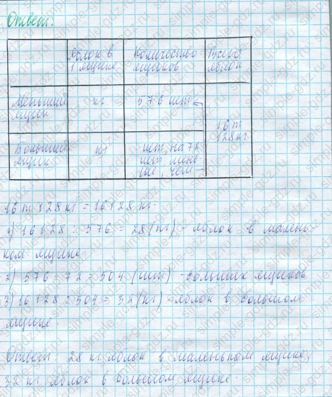 matematika class-4 Математика 4 класс учебник Моро, Бантова 1, 2 часть - 2 Часть страница 101 ответ Номер 31