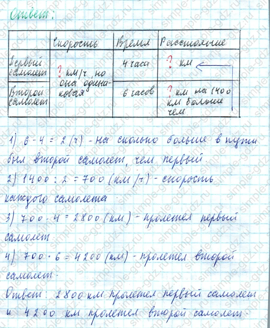 matematika class-4 Математика 4 класс учебник Моро, Бантова 1, 2 часть - 2 Часть страница 47 ответ Номер 175