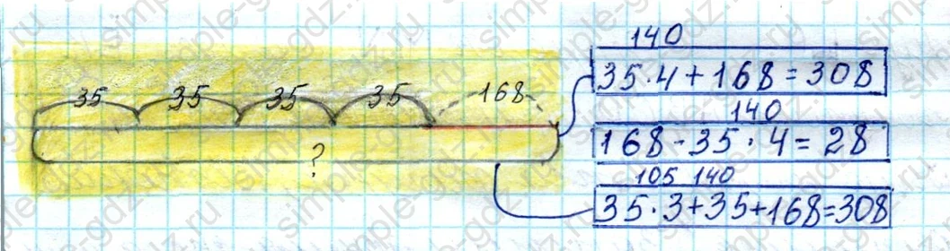 matematika class-4 Математика 4 класс рабочая тетрадь Дорофеев, Миракова часть 1 и 2 - 1 Часть страница 20 ответ № 16