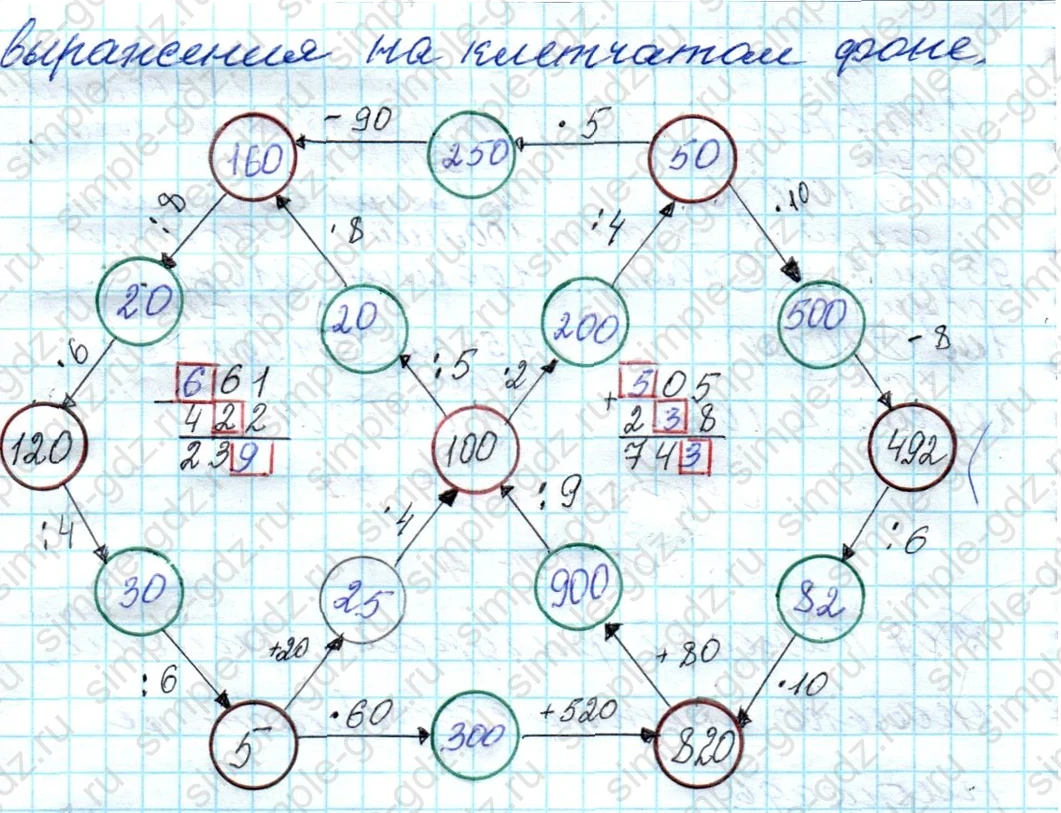matematika class-4 Математика 4 класс рабочая тетрадь Дорофеев, Миракова часть 1 и 2 - 1 Часть страница 37 ответ номер 5