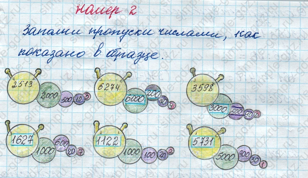 matematika class-4 Математика 4 класс рабочая тетрадь Дорофеев, Миракова часть 1 и 2 - 1 Часть страница 86 ответ номер 2